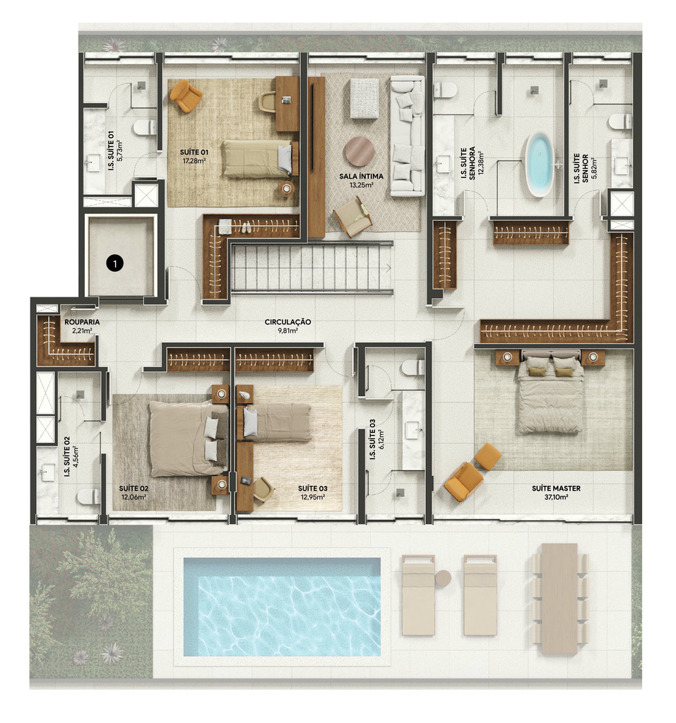 Cobertura, 4 quartos, 413 m² - Foto 63