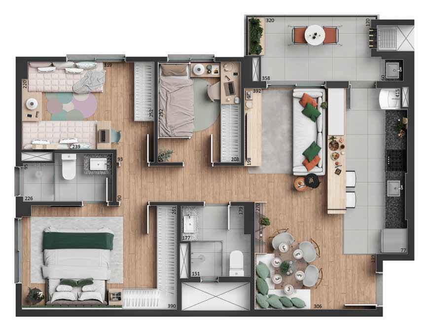 Apartamento, 3 quartos, 66 m² - Foto 30