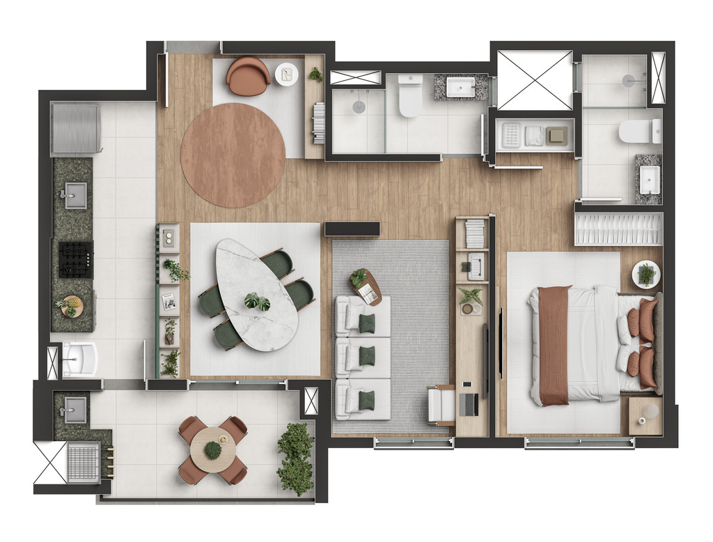 Apartamento, 3 quartos, 66 m² - Foto 27