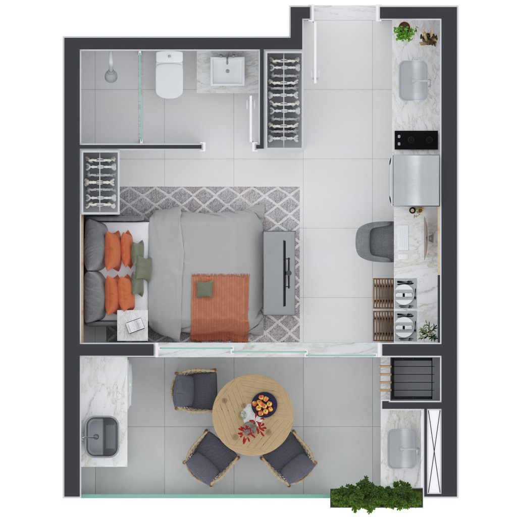 Apartamento, 2 quartos, 86 m² - Foto 28