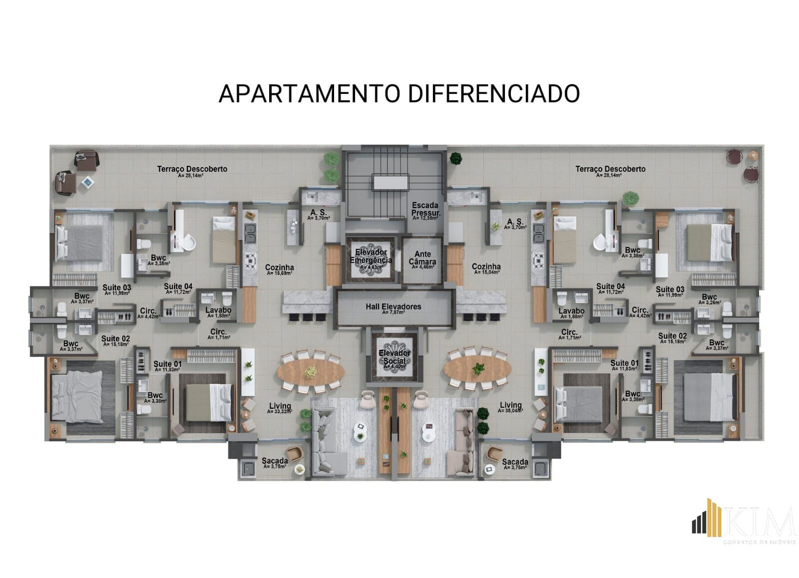 Apartamento, 4 quartos, 146 m² - Foto 27