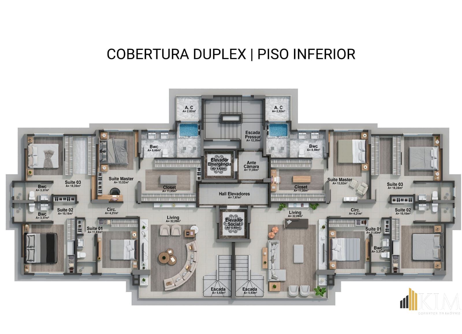 Apartamento, 4 quartos, 146 m² - Foto 30