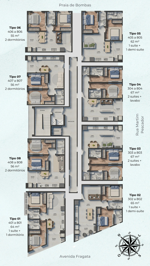 Apartamento, 2 quartos, 56 m² - Foto 18