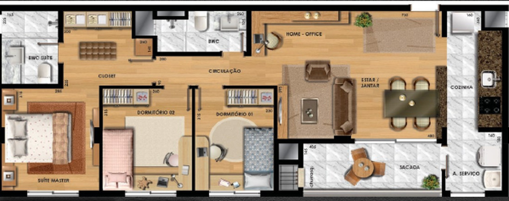 Apartamento, 3 quartos, 105 m² - Foto 20