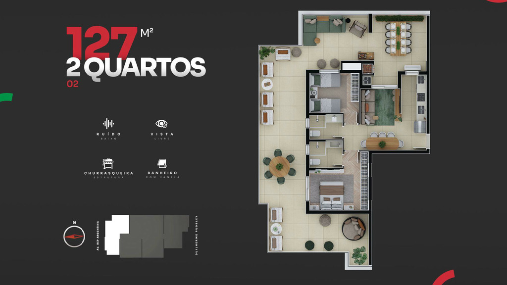 Apartamento, 1 quarto, 29 m² - Foto 27