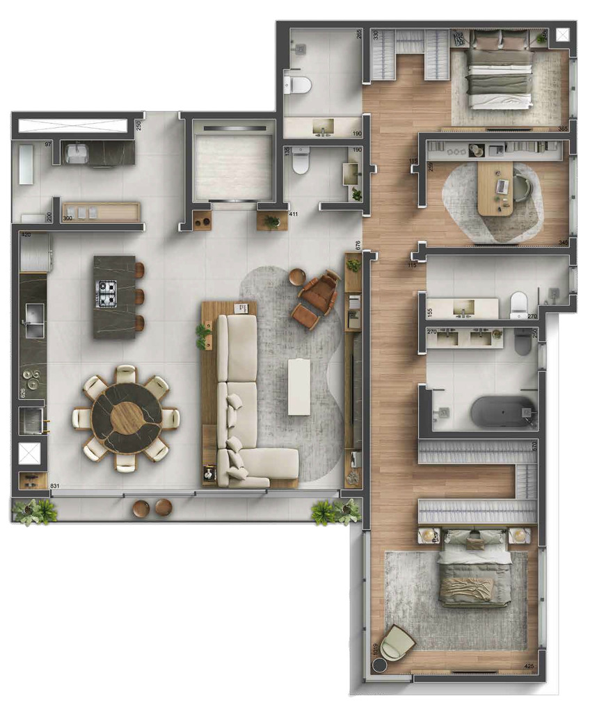 Apartamento, 2 quartos, 125 m² - Foto 36
