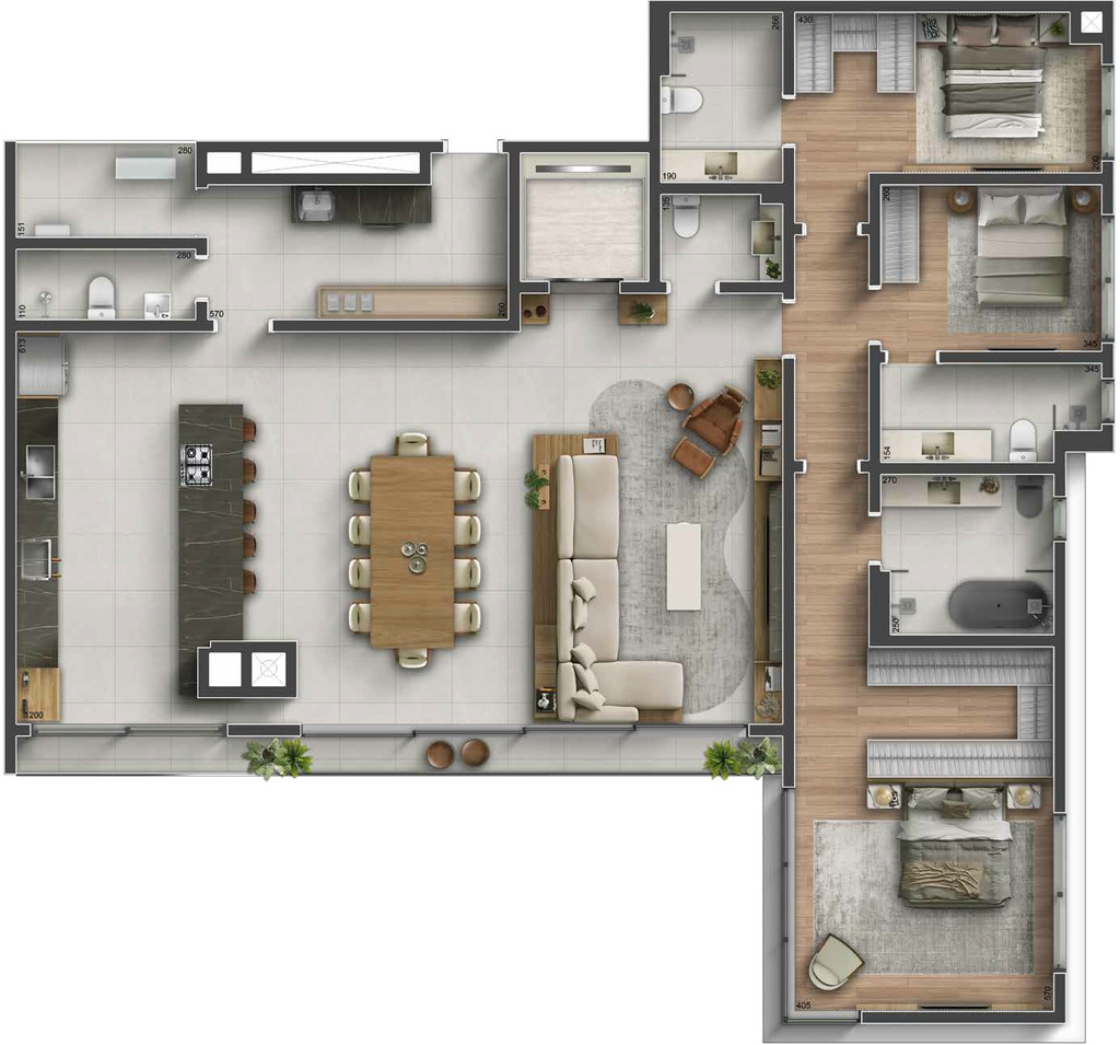 Apartamento, 2 quartos, 125 m² - Foto 39