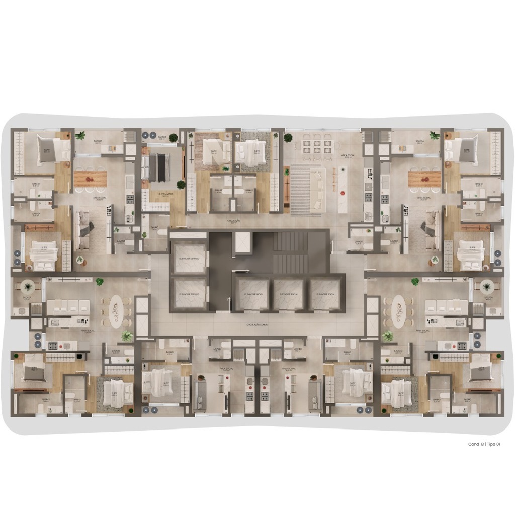 Apartamento, 2 quartos, 80 m² - Foto 20