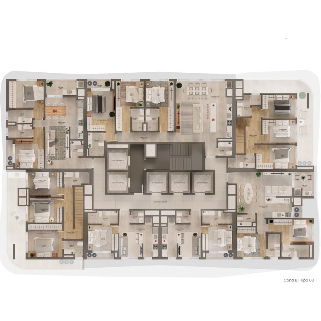 Apartamento, 2 quartos, 80 m² - Foto 22
