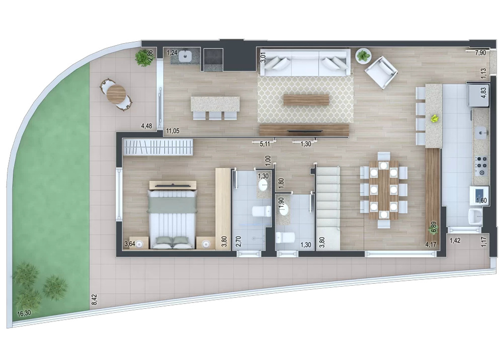 Apartamento, 2 quartos, 71 m² - Foto 62
