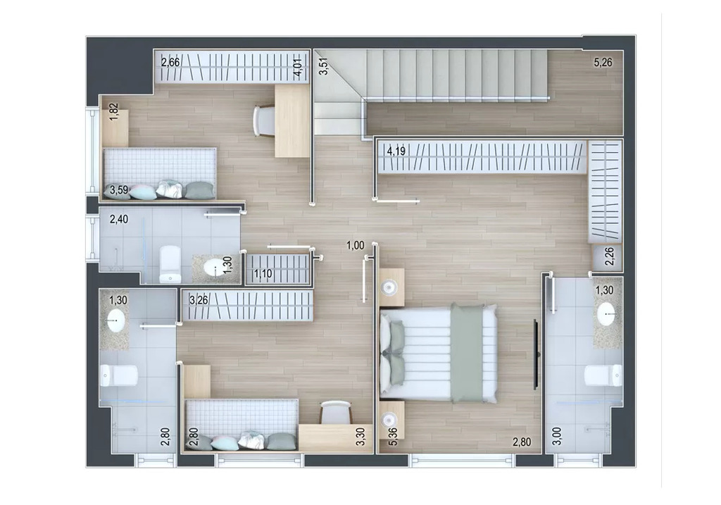 Apartamento, 2 quartos, 71 m² - Foto 57