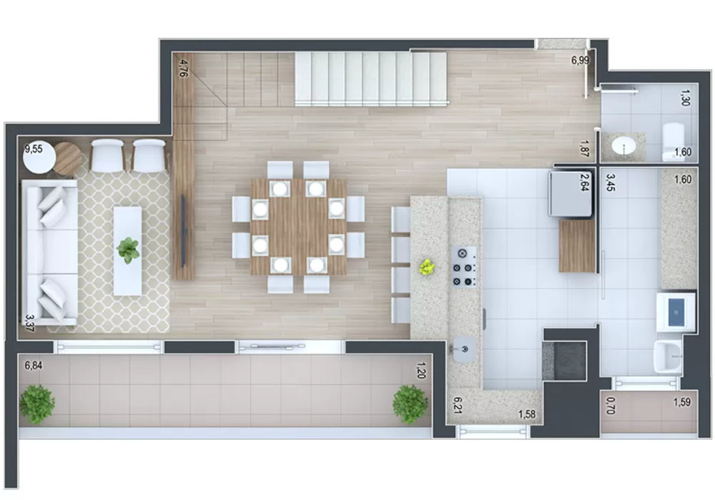 Apartamento, 2 quartos, 71 m² - Foto 64