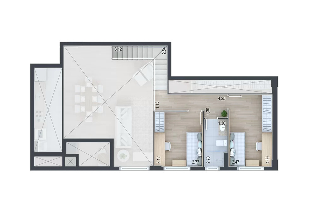 Apartamento, 2 quartos, 71 m² - Foto 59