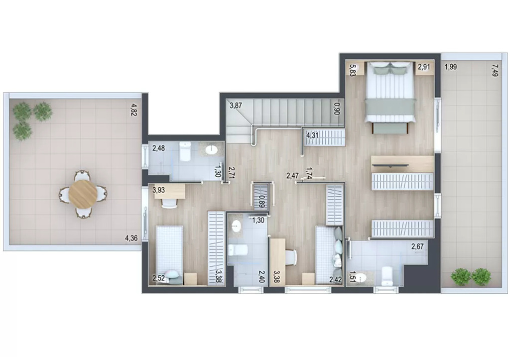 Apartamento, 2 quartos, 71 m² - Foto 65