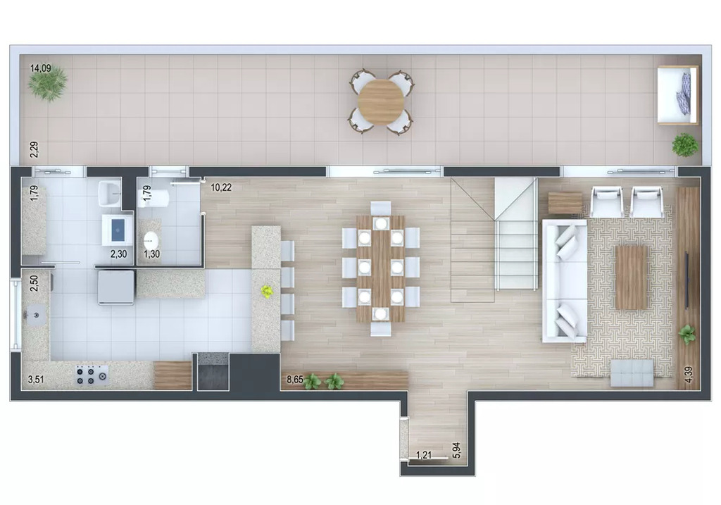 Apartamento, 2 quartos, 71 m² - Foto 60