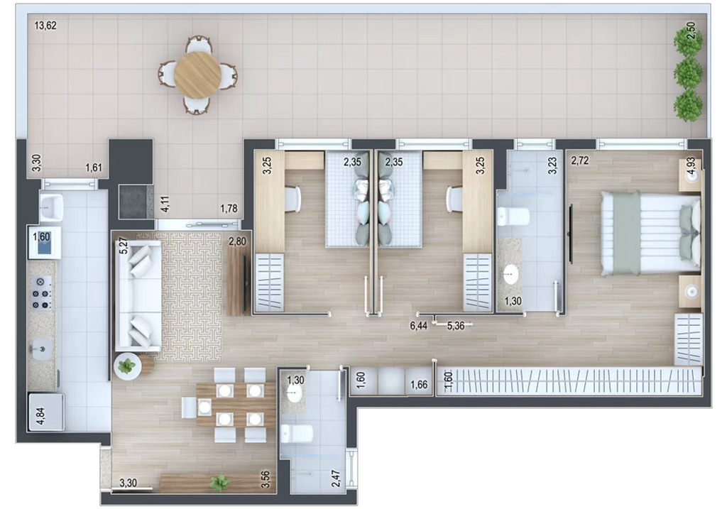 Apartamento, 2 quartos, 71 m² - Foto 48