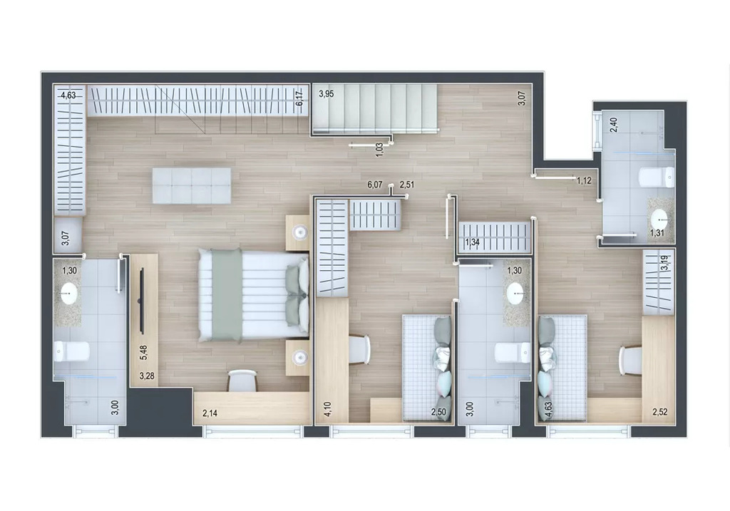 Apartamento, 2 quartos, 71 m² - Foto 73