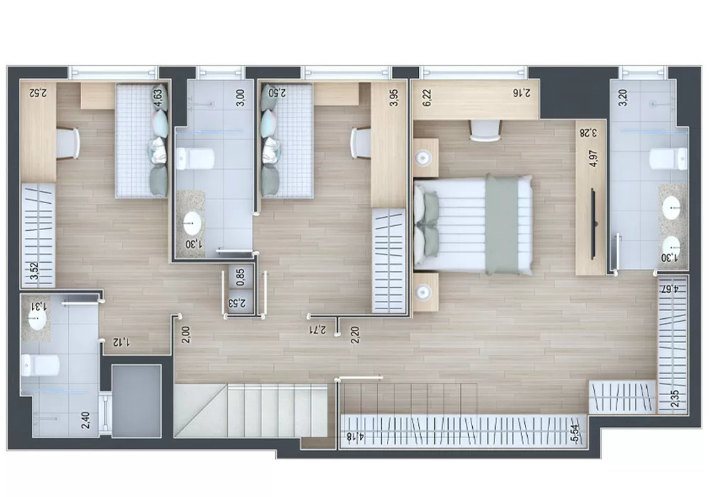Apartamento, 2 quartos, 71 m² - Foto 67