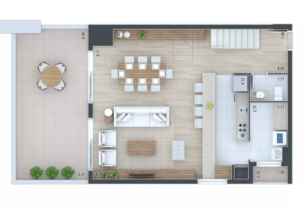 Apartamento, 2 quartos, 71 m² - Foto 56