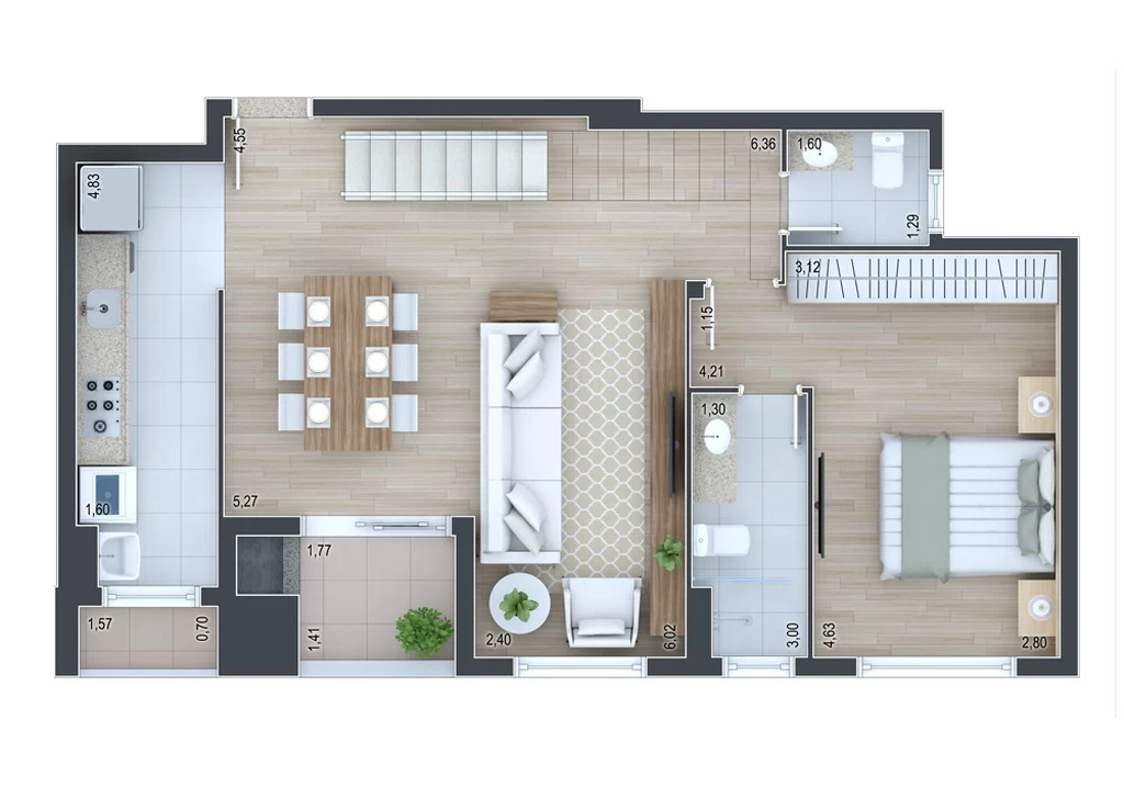 Apartamento, 2 quartos, 71 m² - Foto 45