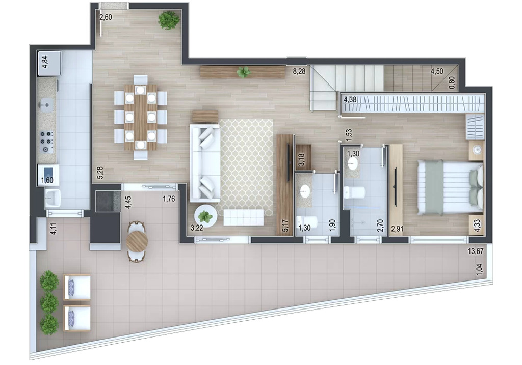 Apartamento, 2 quartos, 71 m² - Foto 54