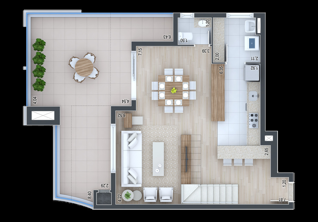 Apartamento, 3 quartos, 126 m² - Foto 55