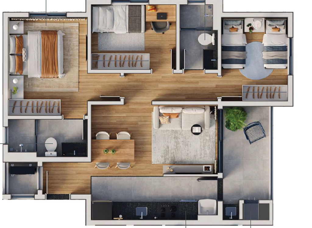 Apartamento, 2 quartos, 67 m² - Foto 21