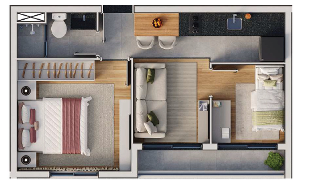 Apartamento, 2 quartos, 67 m² - Foto 18