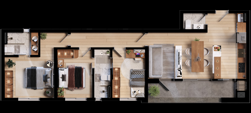 Apartamento, 3 quartos, 90 m² - Foto 15
