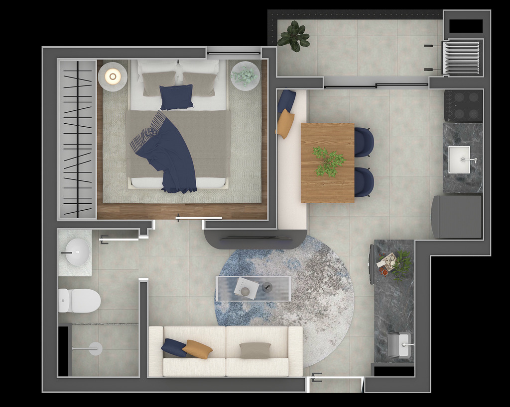 Apartamento, 2 quartos, 57 m² - Foto 23