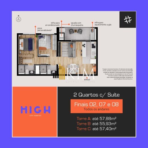 Apartamento, 3 quartos, 66 m² - Foto 34