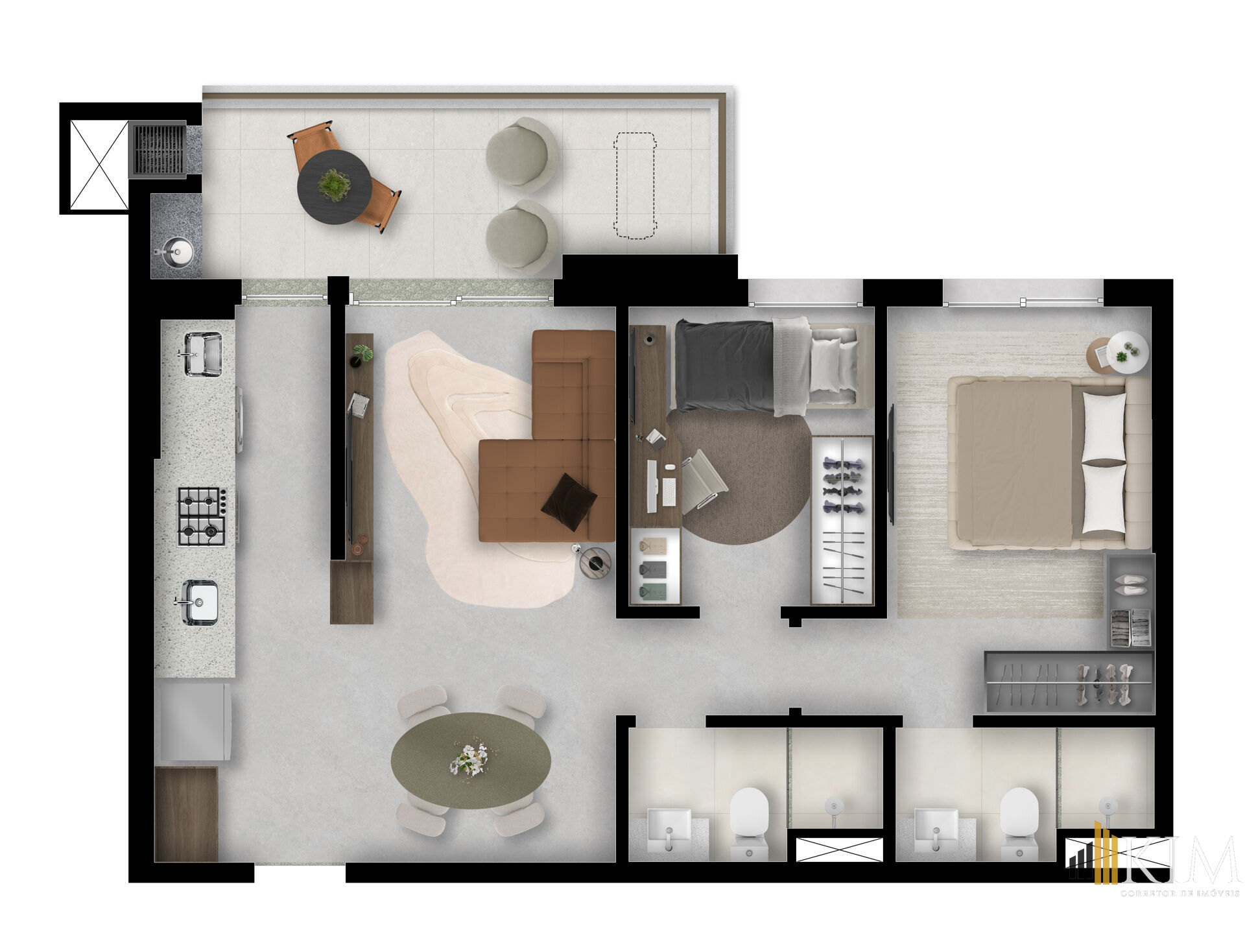 Apartamento, 3 quartos, 89 m² - Foto 11