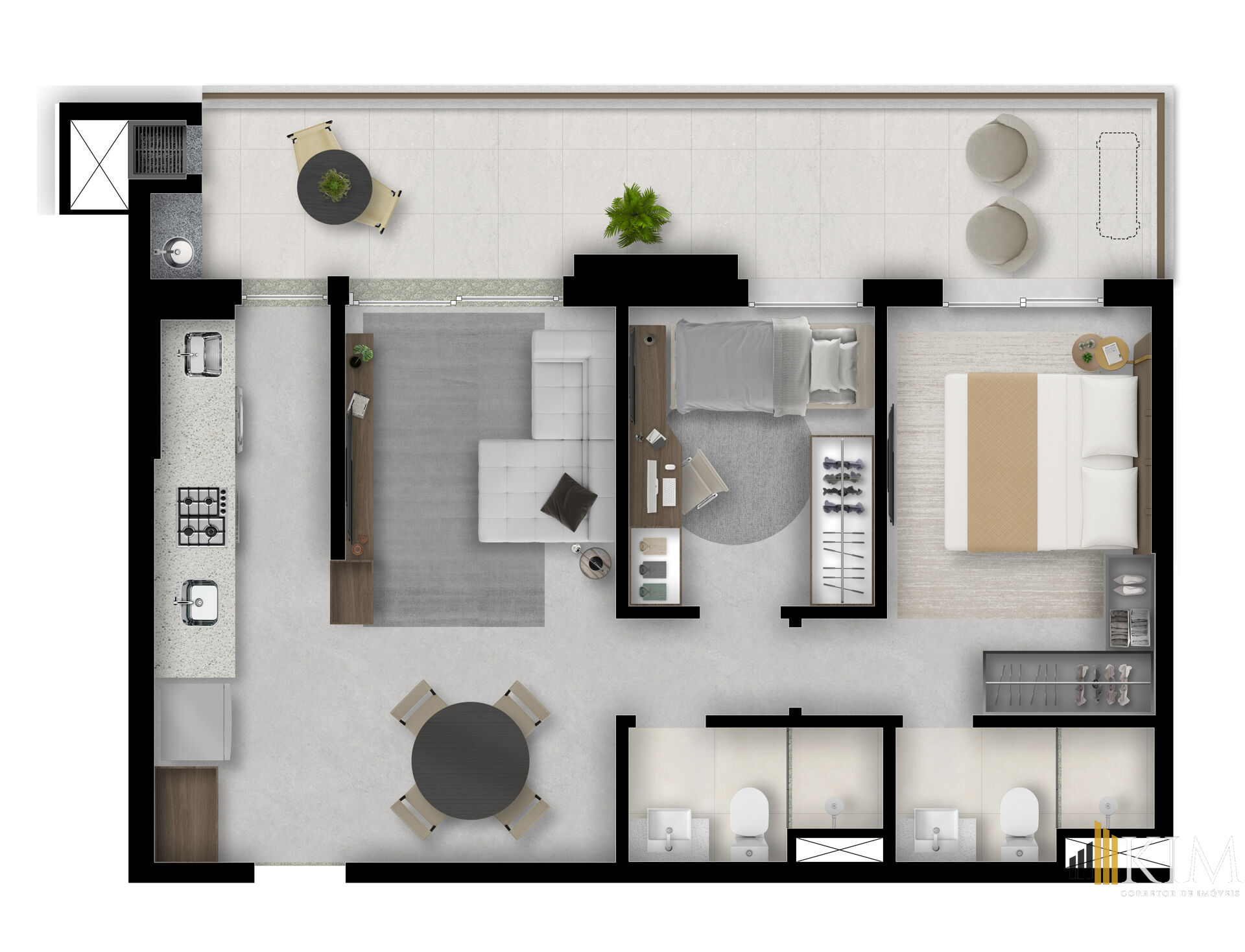 Apartamento, 3 quartos, 89 m² - Foto 10