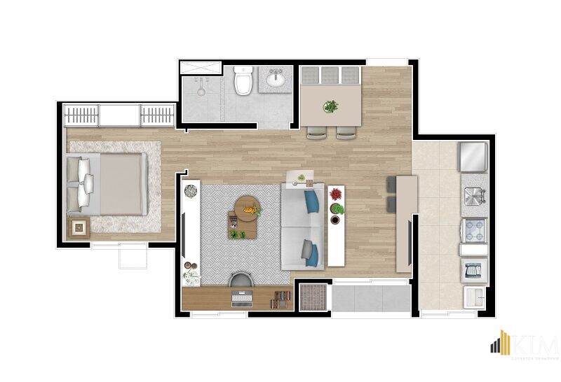 Apartamento, 2 quartos, 44 m² - Foto 17