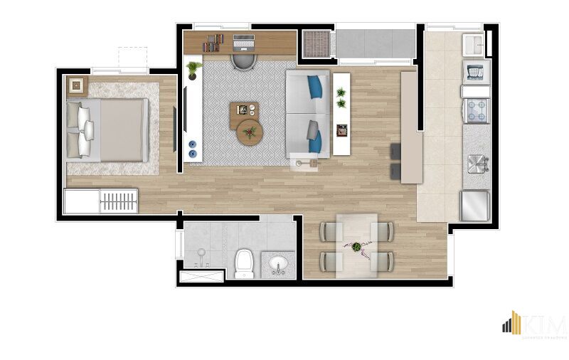 Apartamento, 2 quartos, 44 m² - Foto 13