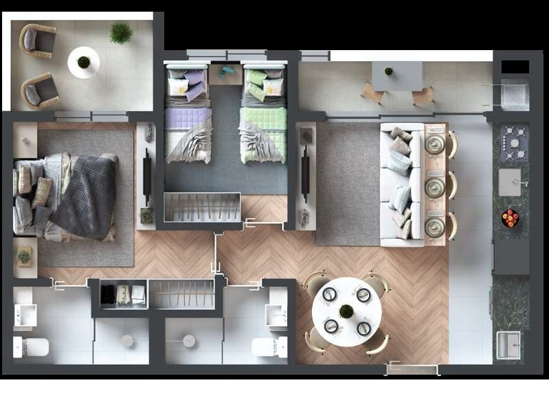 Apartamento, 3 quartos, 109 m² - Foto 42