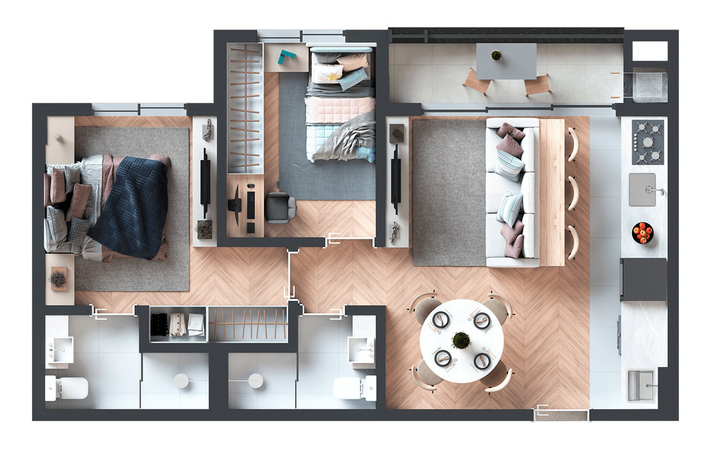 Apartamento, 3 quartos, 109 m² - Foto 38
