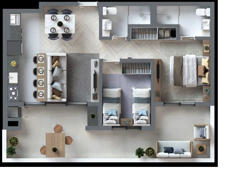 Apartamento, 3 quartos, 109 m² - Foto 43