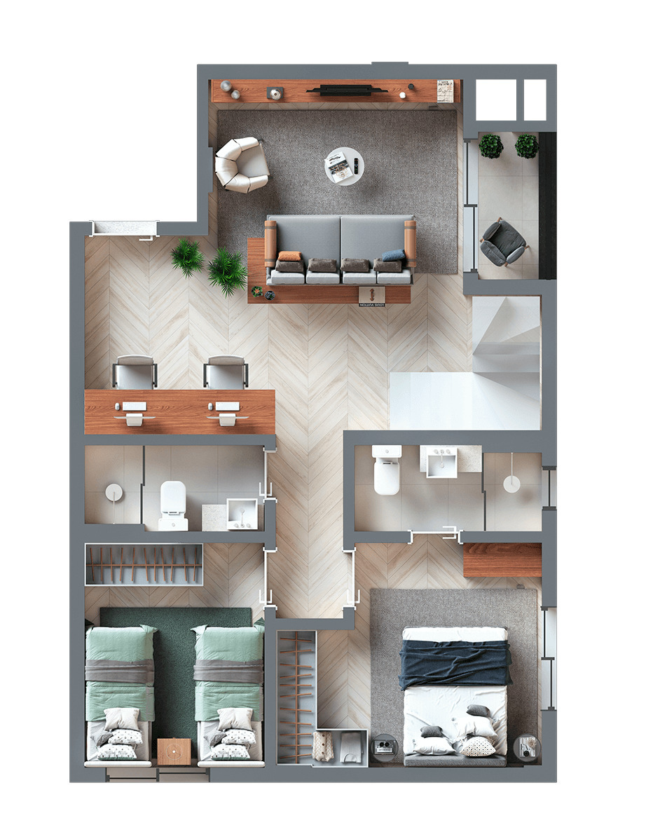 Apartamento, 3 quartos, 109 m² - Foto 47