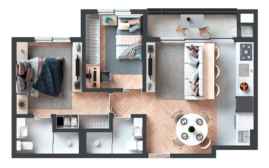 Apartamento, 3 quartos, 109 m² - Foto 37