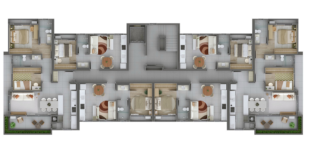 Apartamento, 1 quarto, 61 m² - Foto 22