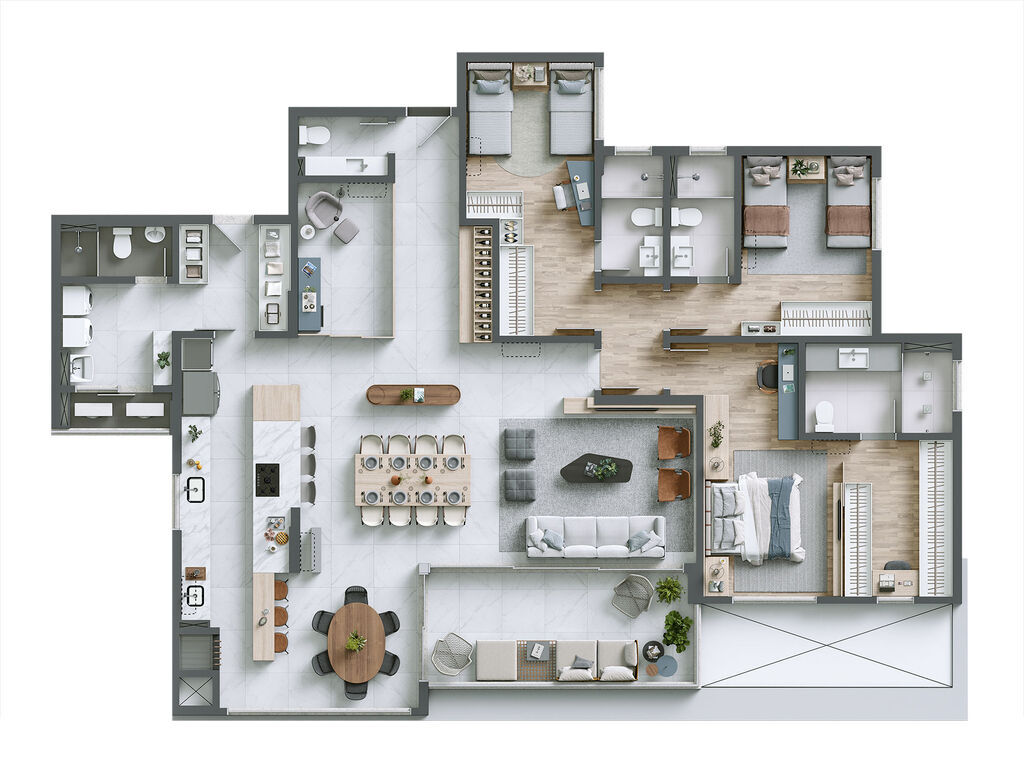 Apartamento, 3 quartos, 284 m² - Foto 25