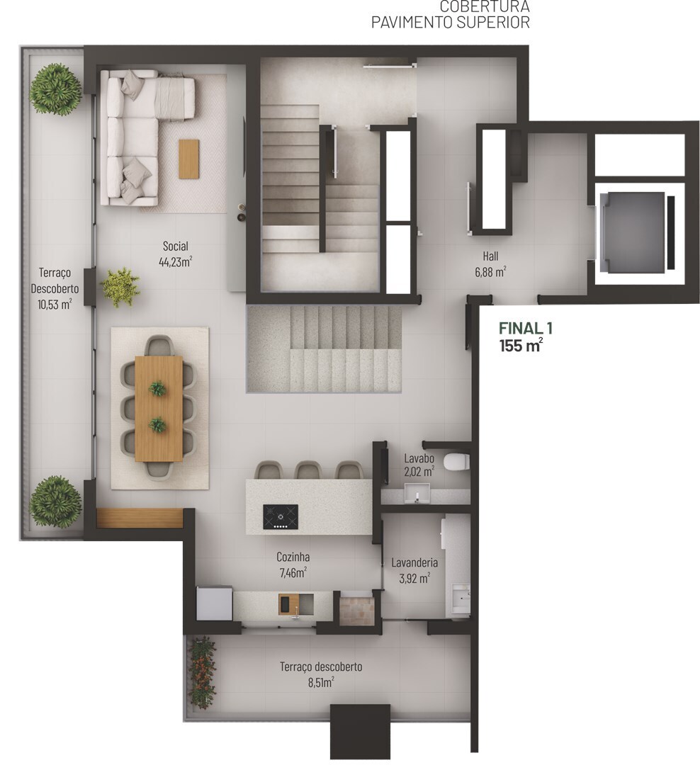 Apartamento, 3 quartos, 124 m² - Foto 34