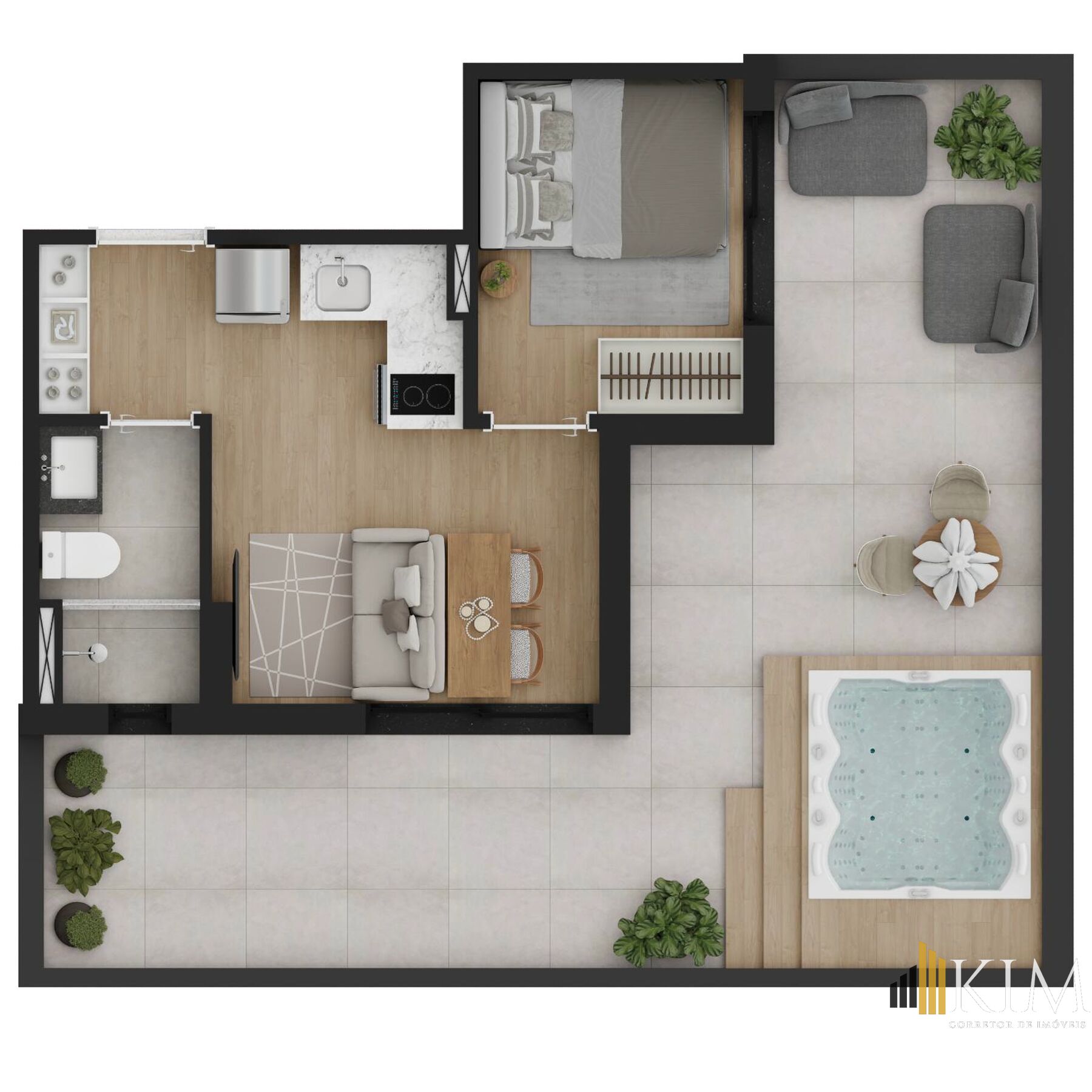 Apartamento, 1 quarto, 22 m² - Foto 27
