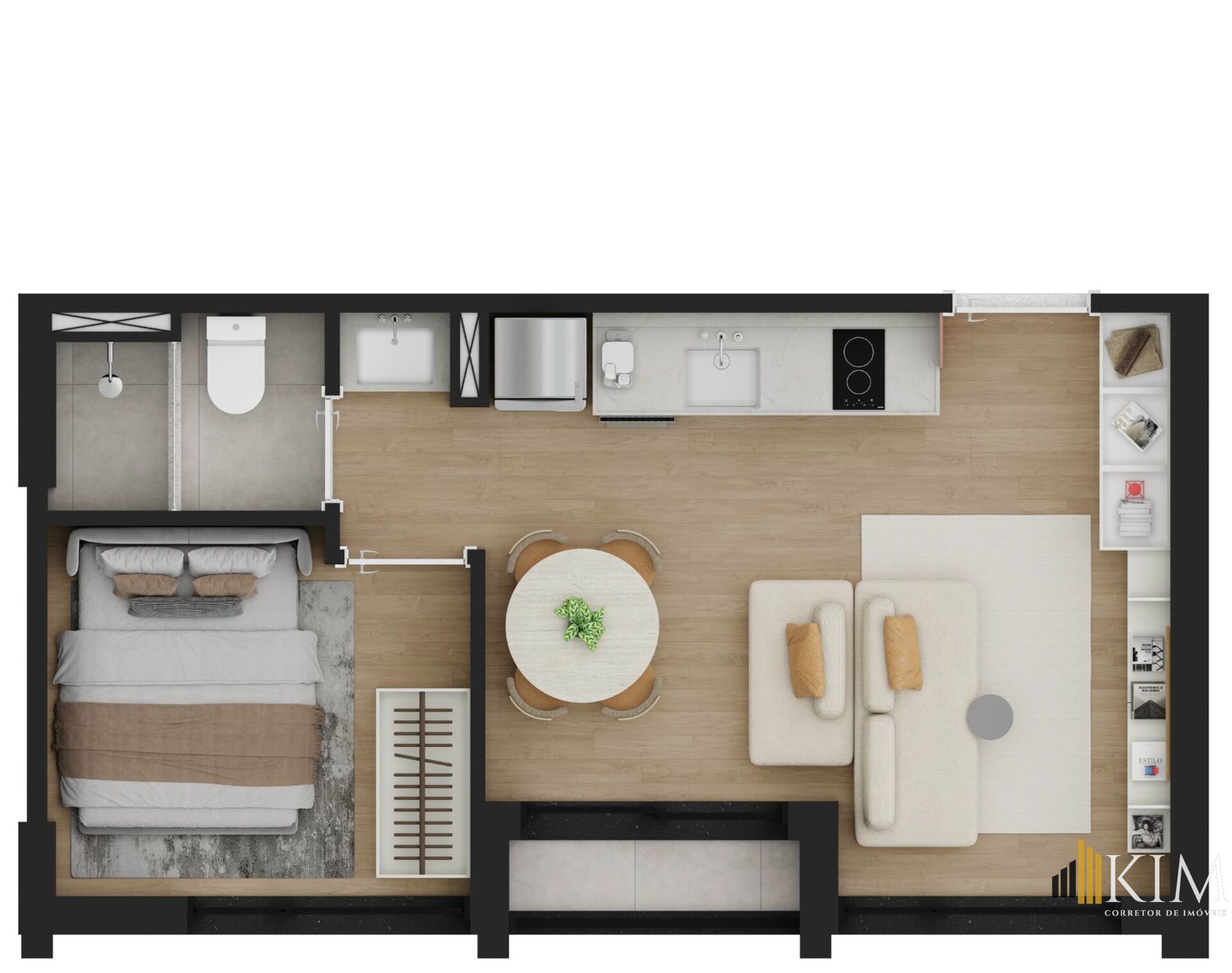 Apartamento, 1 quarto, 22 m² - Foto 24