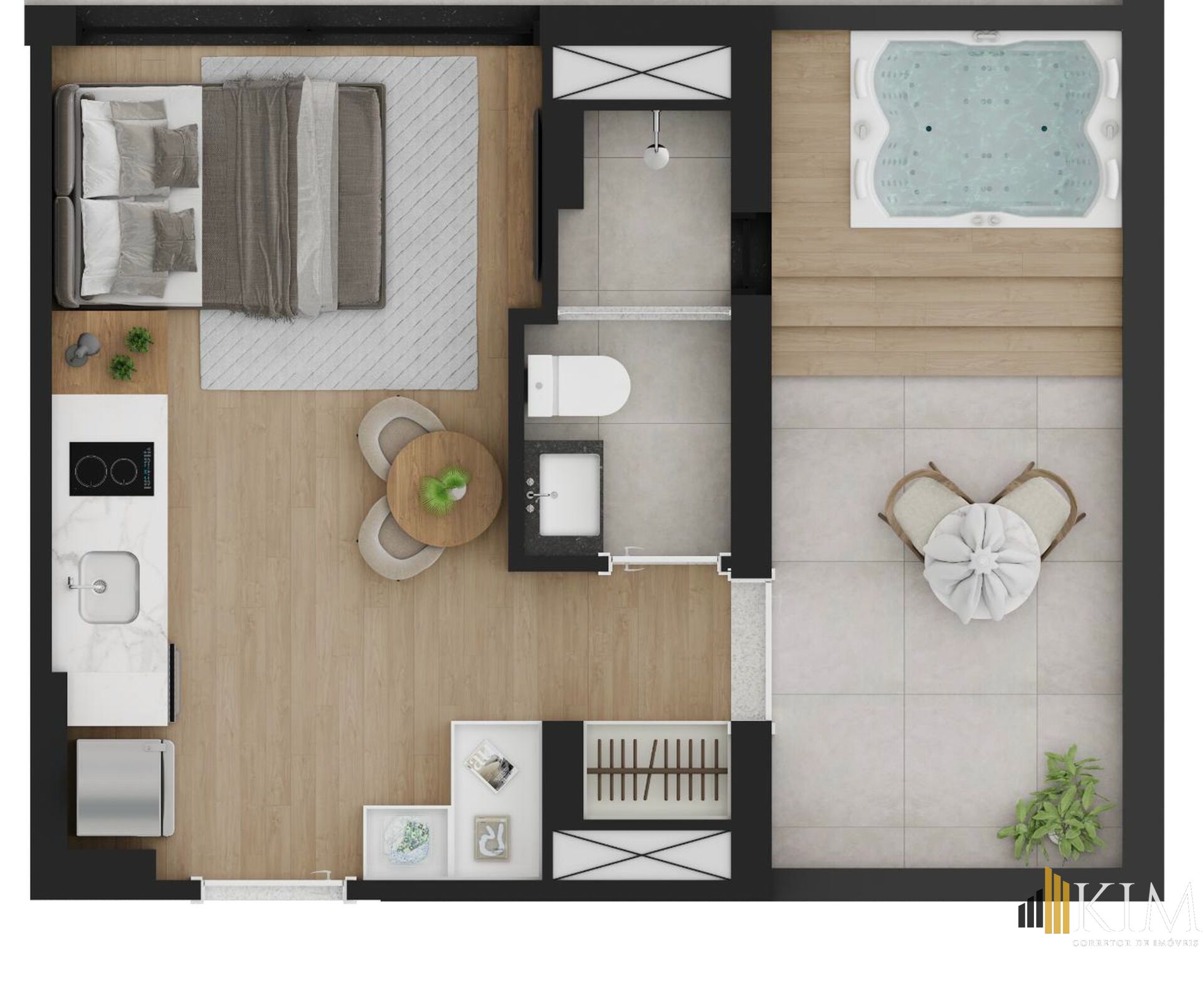 Apartamento, 1 quarto, 22 m² - Foto 25