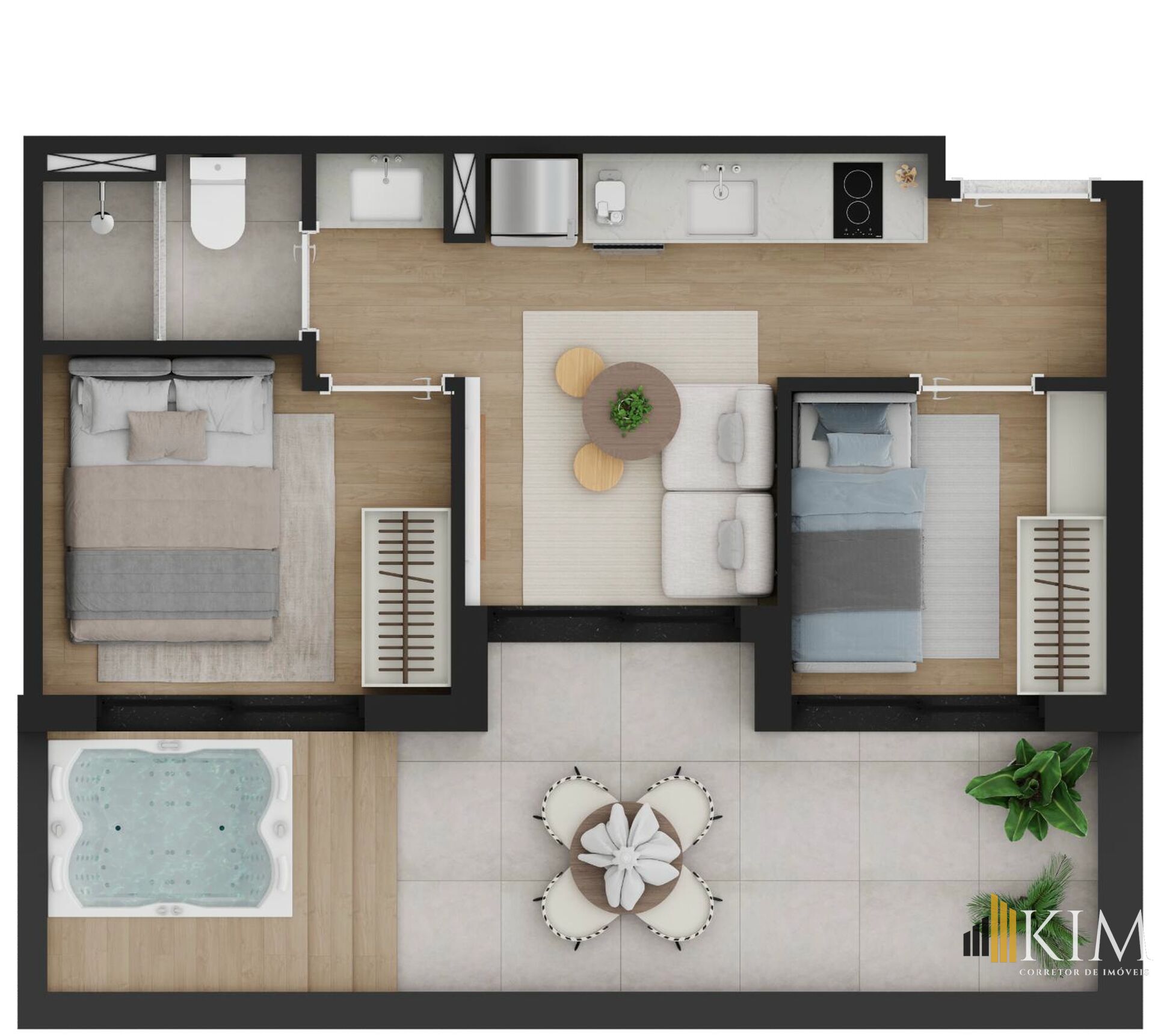 Apartamento, 1 quarto, 22 m² - Foto 26