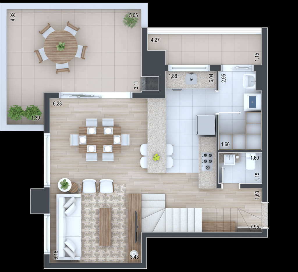Apartamento, 3 quartos, 88 m² - Foto 24