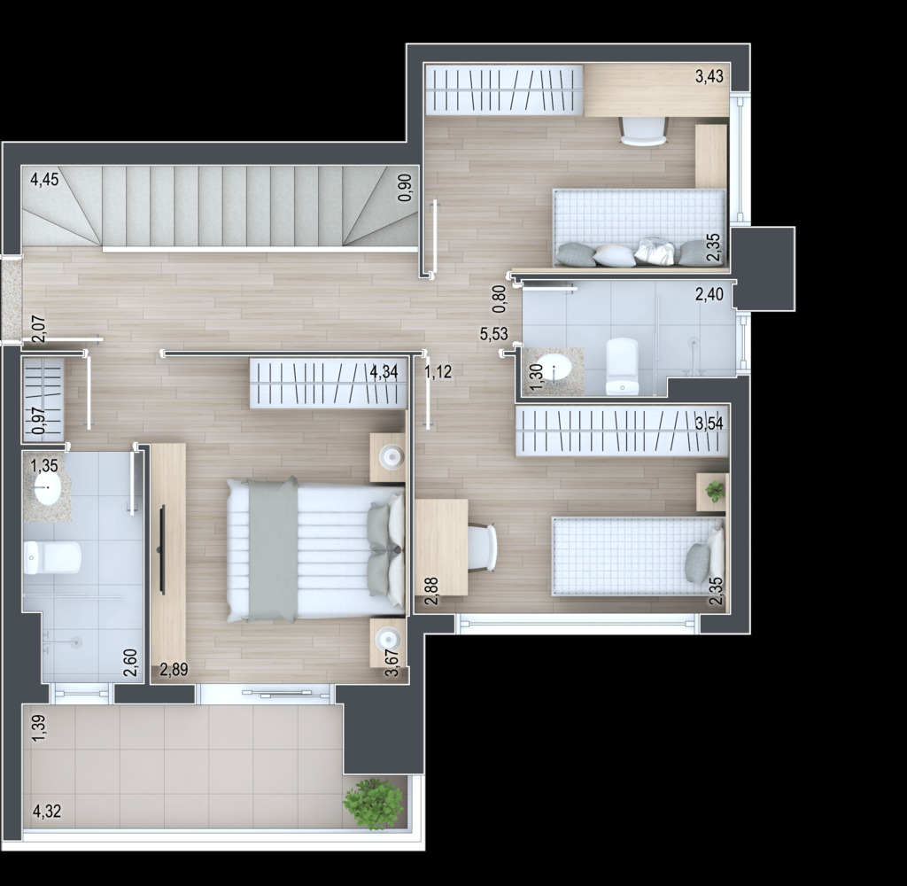 Apartamento, 3 quartos, 88 m² - Foto 30