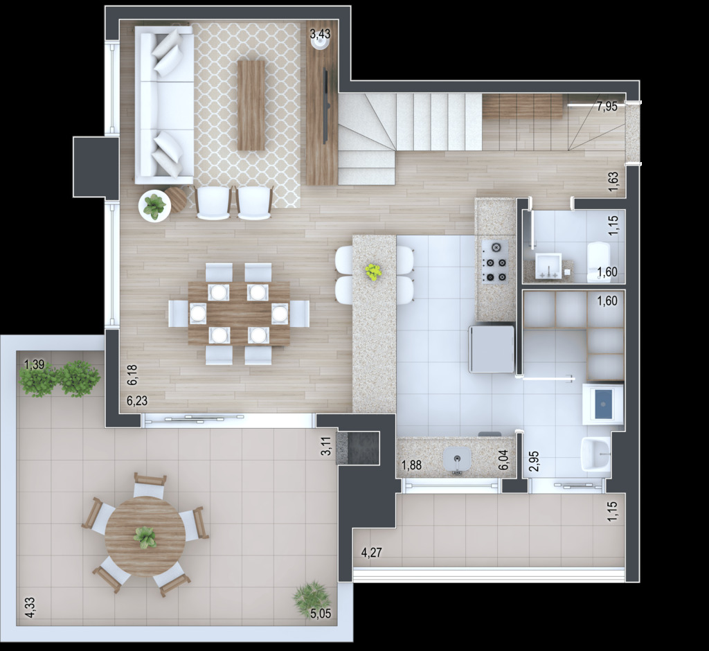 Apartamento, 3 quartos, 88 m² - Foto 23